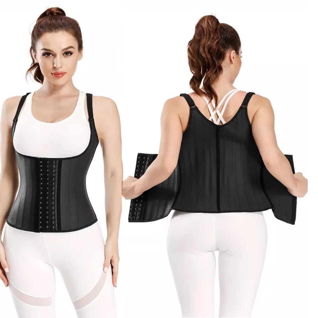 Gaine Latex avec bretelles